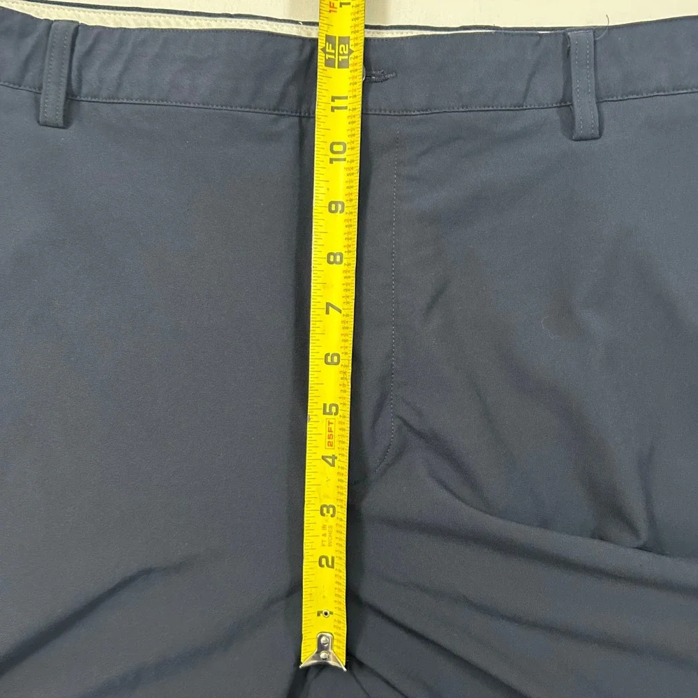 FootJoy Pants Men 38 Navy Blue Golf Performance Stretch Flat Front Athletic‎